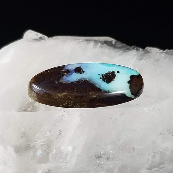 ***SOLD***Australian Boulder Opal Cab * 29.50 x 14.63 x 5.67mm - Picture 6 of 12